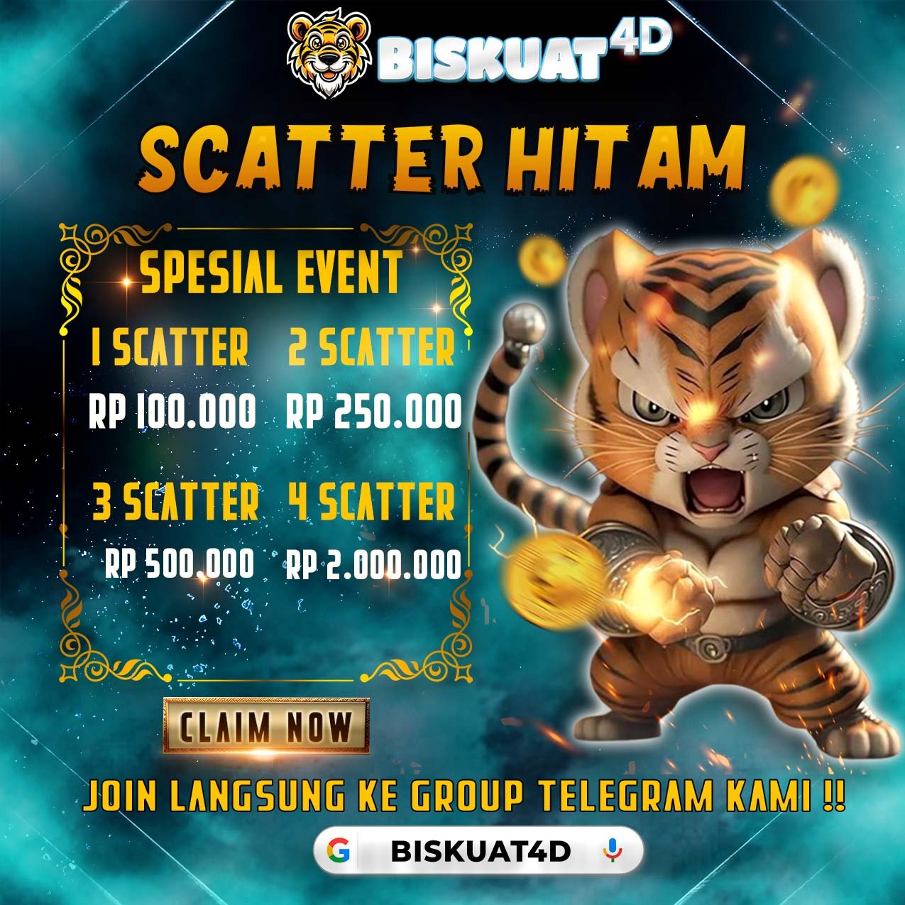 SCATTER HITAM